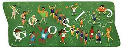 Google ロゴがオリンピック閉会式に！（ロンドンオリンピック2012）