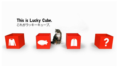 LUCKY CUBE WITH MARU | UNIQLO - UNIQLO