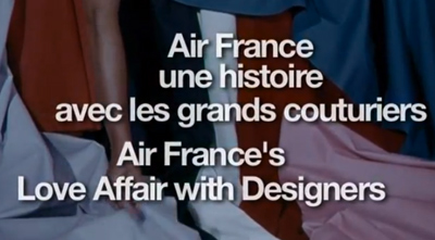 Air France: a history with famous designers