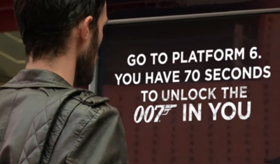 Unlock the 007 in you. You have 70 seconds!