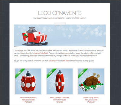 LEGO ORNAMENTS