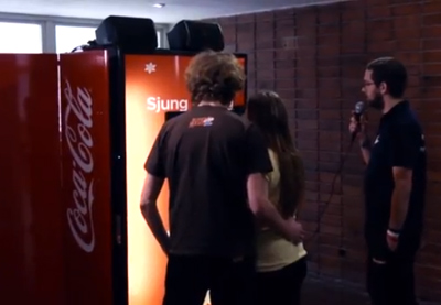 Coca-Cola: Sing For Me Vending Machine