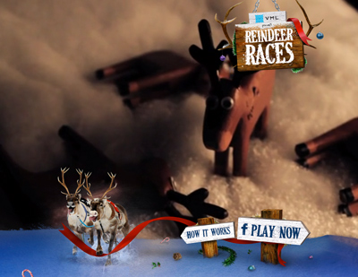 Reindeer Races - VML Australia's Epic Agency Xmas Card 2012