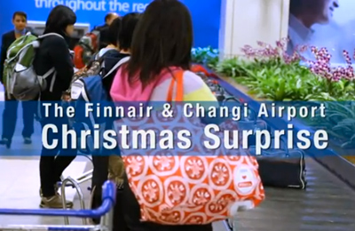 A Finnair Christmas in Singapore at Changi Airport