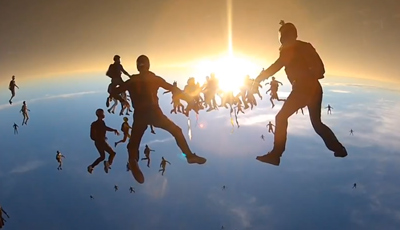 GoPro: Vertical Skydiving World Record 2012