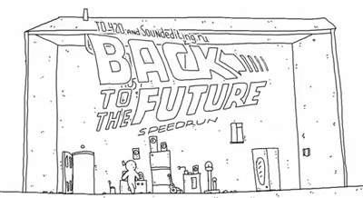 Speedrun: Back to the Future I in 60 seconds