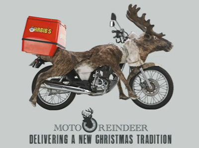 Moto-Reindeer