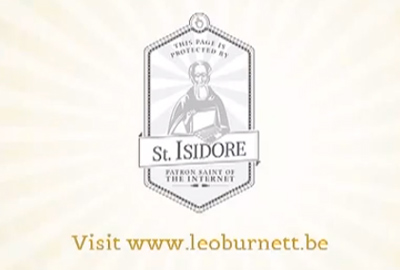 Saint Isidore for Leo Burnett Brussels