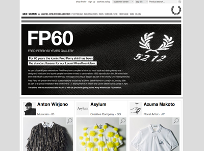 Fred Perry - 60 Years Gallery