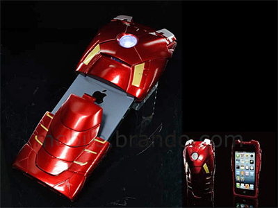 iPhone 5 MARVEL Iron Man Mark VII Protective Case with LED Light