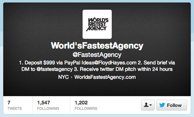 World's Fastest Agency
