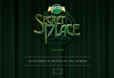 Welcome to Perrier Secret Place.
