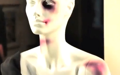 Vivienne Westwood Mannequins Turn into Domestic Abuse Victims