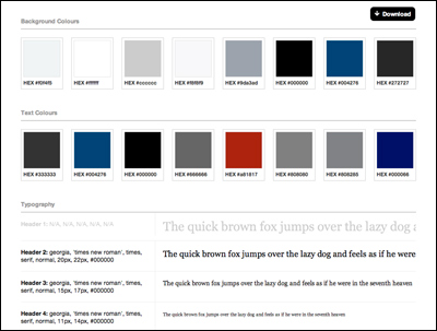 Stylify Me - Online Style Guide Generator