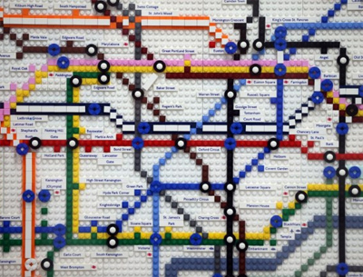 Lego Tube maps