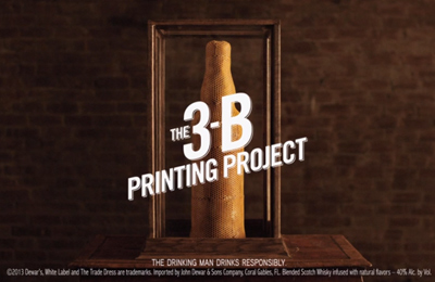 Dewar's Highlander Honey Presents: The 3-B Printing Project