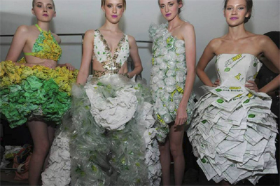 Mouth-Watering Fast-Food Dresses Turn Heads In Subway Runway Collection