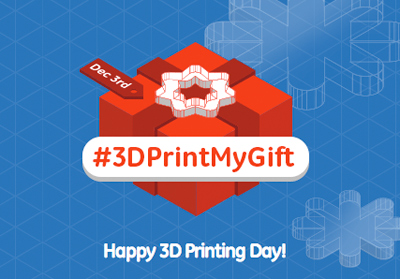 #3DPrintMyGift - 3D Printing Day 2013 - GE