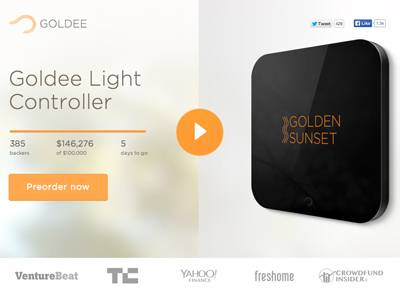 Goldee - Smart Light Controller