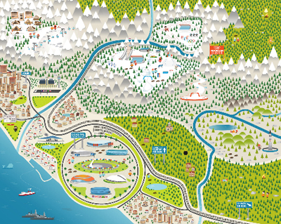 Sochi 2014 Interactive Map