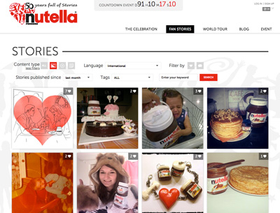 Nutella® stories – 50 years full of stories
