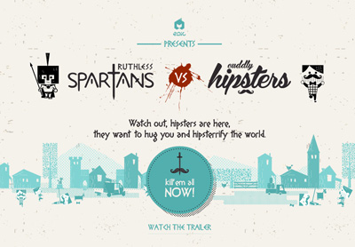 Spartans vs Hipsters