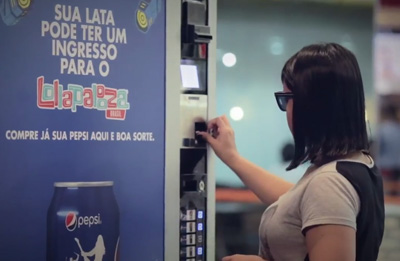Promoção Pepsi Ingresso na Lata