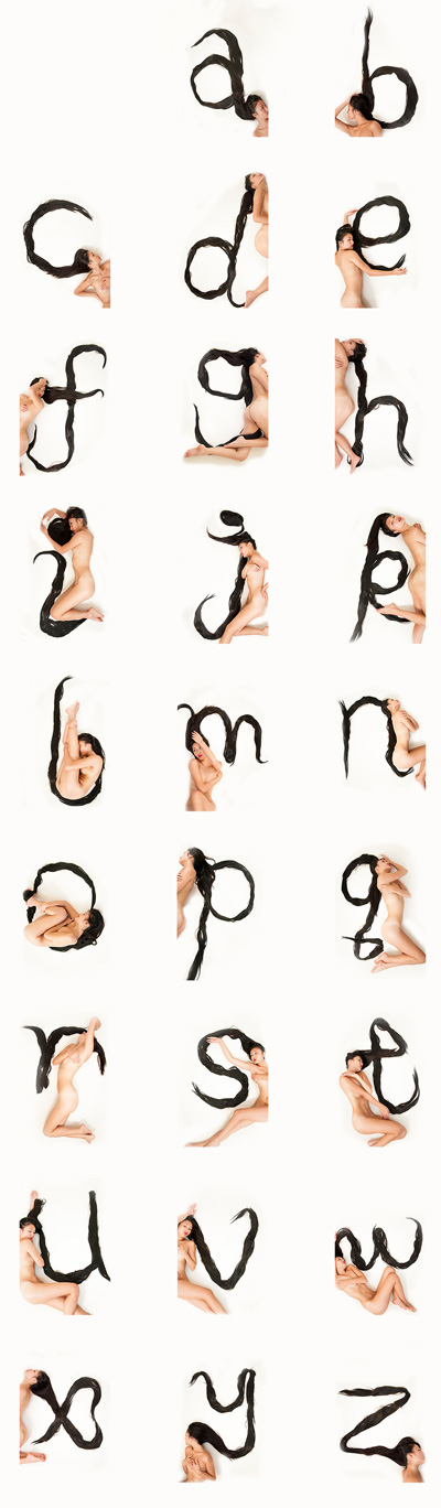 Hair Alphabet