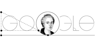 Google イタリアの数学者マリア・ガエターナ・アニェージ生誕296周年を記念し、アーネシの曲線のアニメーションロゴに！