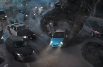 Por que o Godzilla só come carros Fiat?
