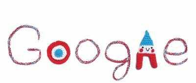 Google フランスのバスティーユ・デイ（Bastille day）を記念したアニメーションロゴに！