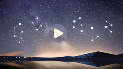 Google ペルセウス座流星群が流れる動画ロゴに！