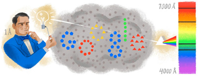 Google スウェーデン出身の物理学者アンデルス・オングストローム生誕200周年記念ロゴに！