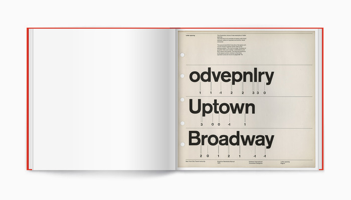 Full-size reissue of the NYCTA Graphics Standards Manual.