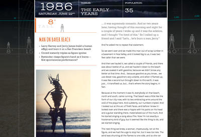 Timeline | Burning Man