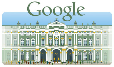 Google エルミタージュ美術館開館250周年記念ロゴに！
