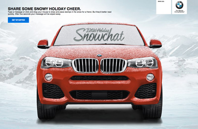 BMW Snowchat
