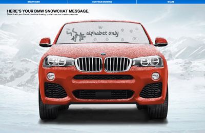 BMW Snowchat