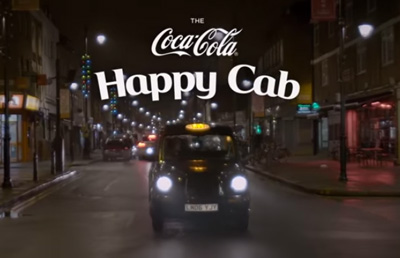 The Coca-Cola Happy Cab