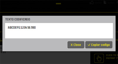 Mutant Font - FonteMutante