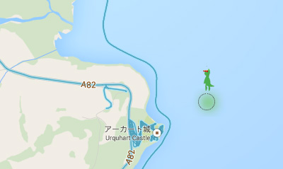 Explore Loch Ness in Google Maps