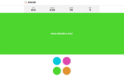 KOLOR - Color Guessing Free Game