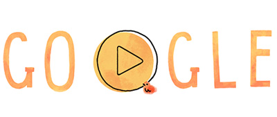 Google 母の日で、母と子のかわいいGIFアニメロゴに！
