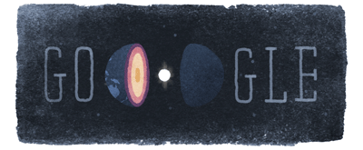 Google デンマーク出身地震学者インゲ・レーマン生誕127周年記念ロゴに！