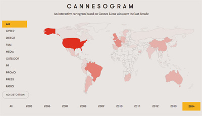 Cannes Data Map