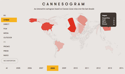 Cannes Data Map