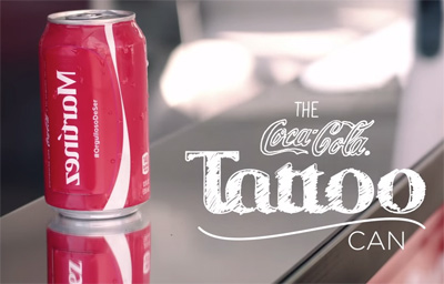 The Coca-Cola Tattoo Can