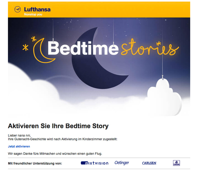 Lufthansa Bedtime Stories