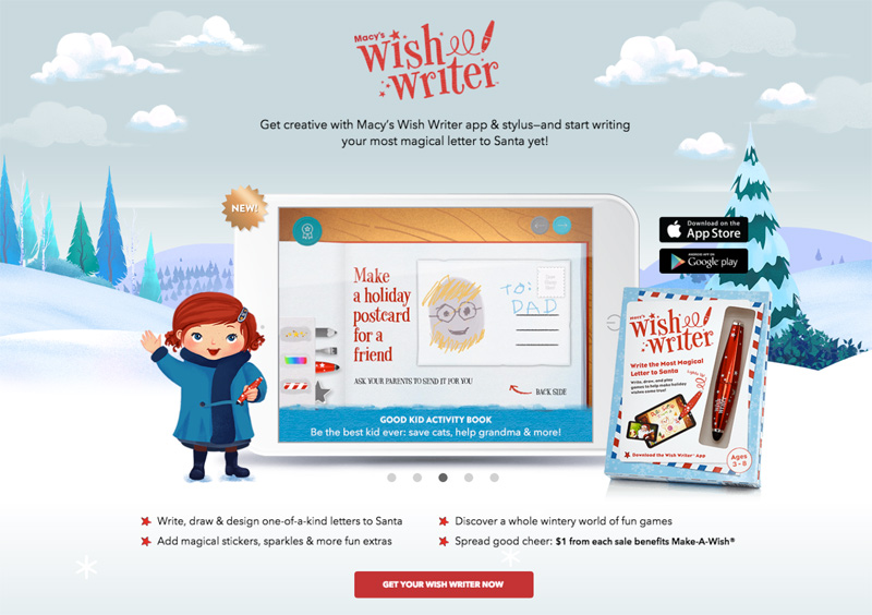 The Macy's Wish Writer