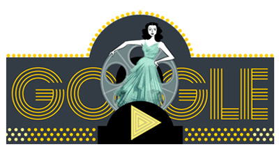Google オーストリア出身の女優で発明家のヘディ・ラマー生誕101周年記念アニメーションに！